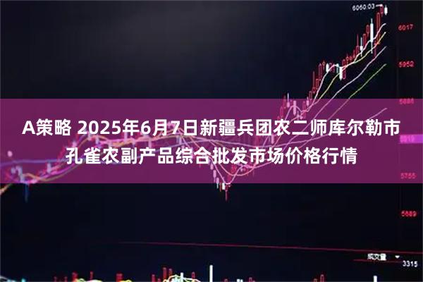 A策略 2025年6月7日新疆兵团农二师库尔勒市孔雀农副产品综合批发市场价格行情